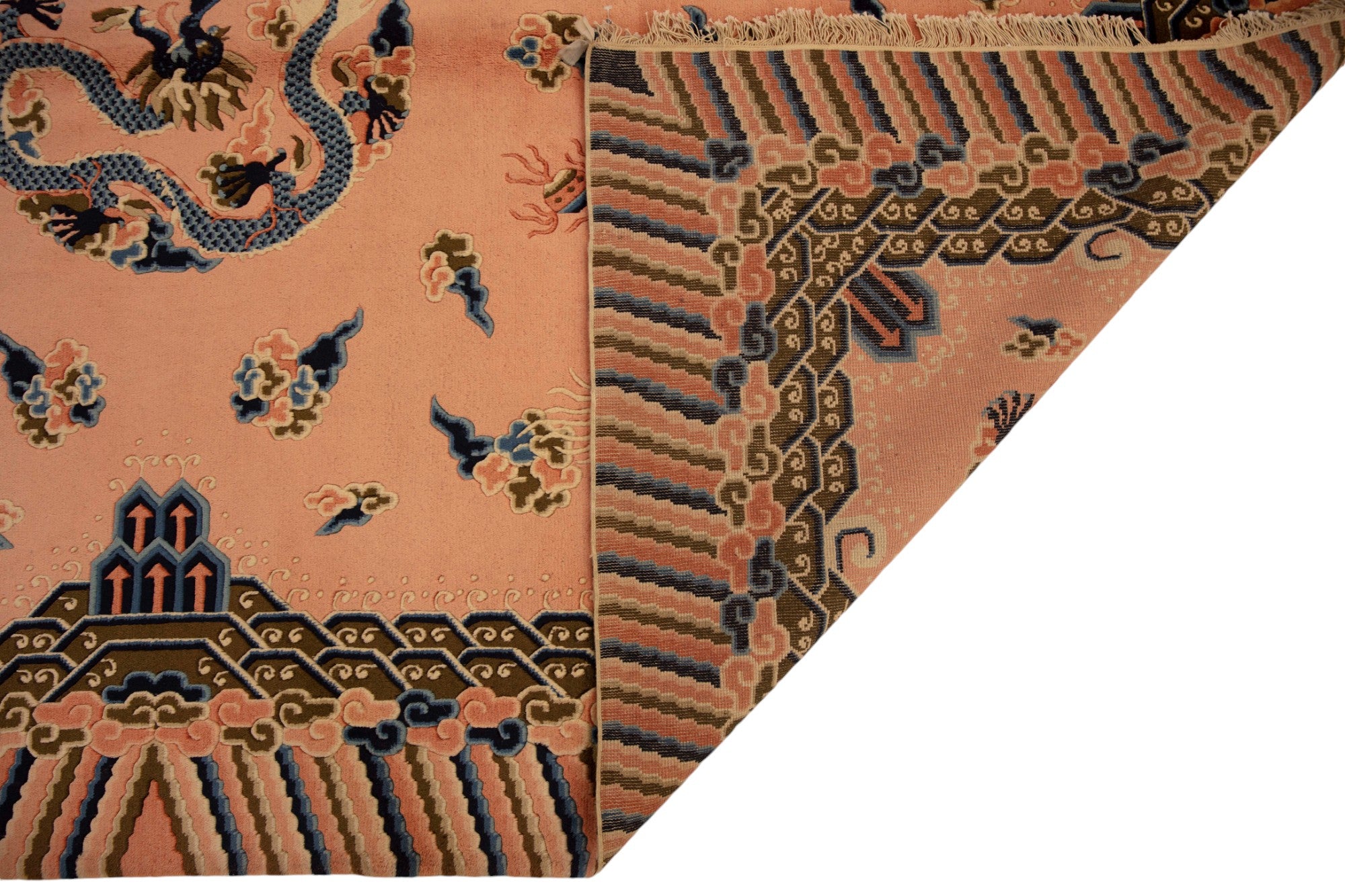 Chinese Antique Finish Rug