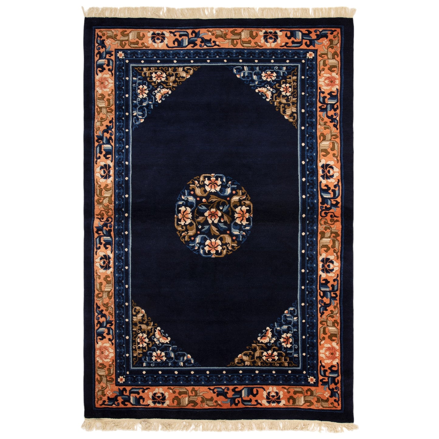 Chinese Antique Finish Rug