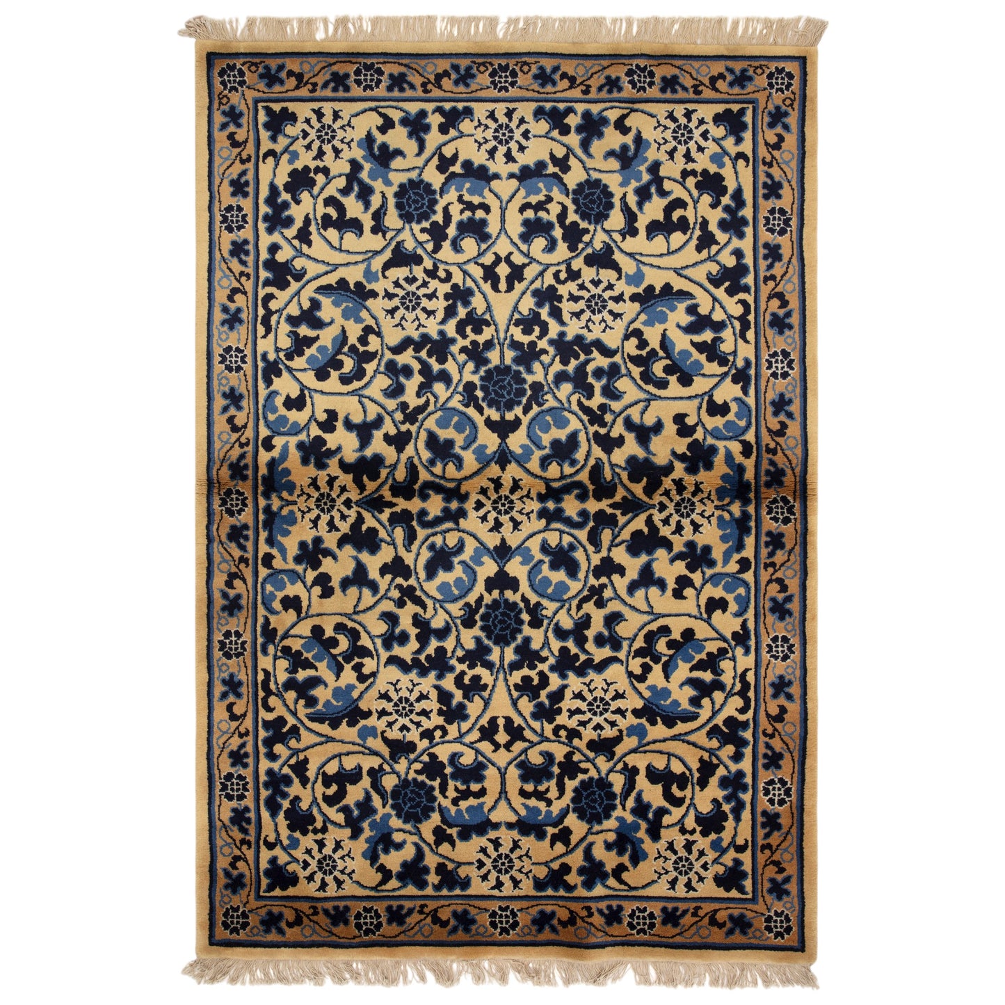 Chinese Antique Finish Rug
