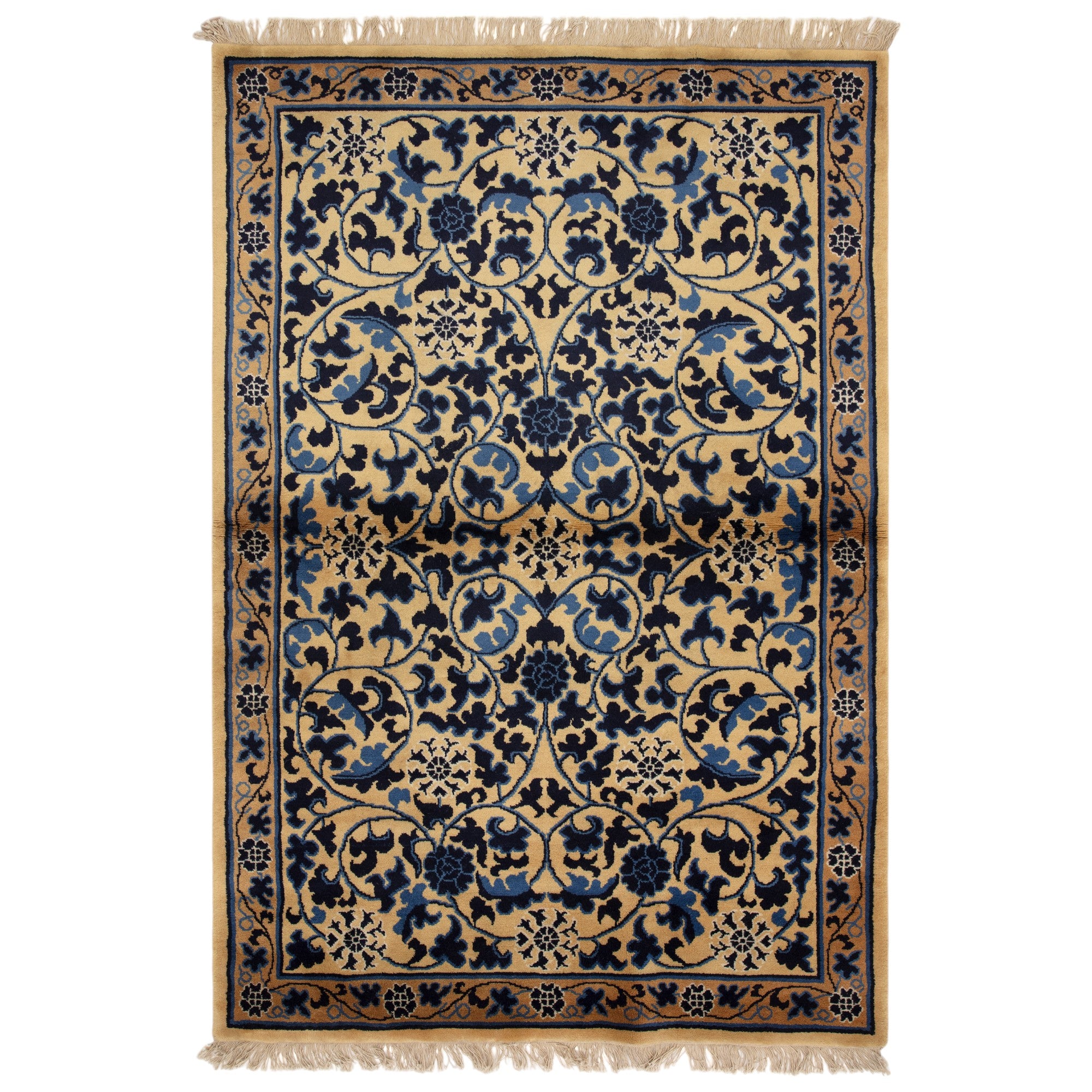 Chinese Antique Finish Rug