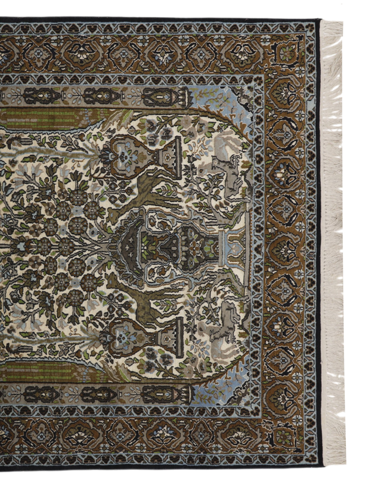 Kashmir Silk & Wool Rug