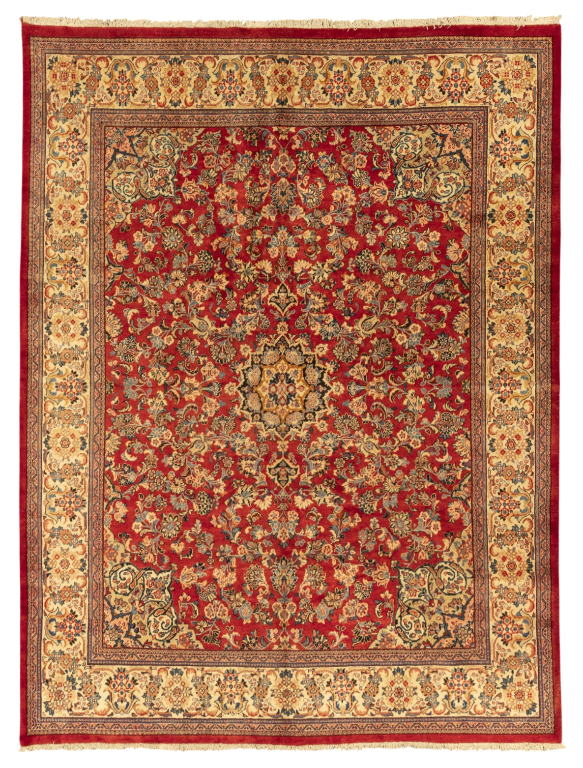 Iranian Sarouk Mahal Rug