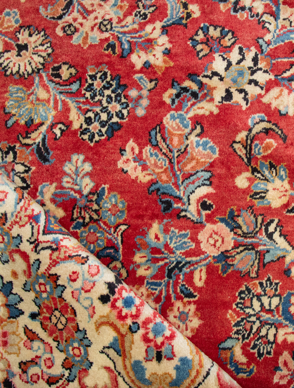 Iranian Sarouk Mahal Rug