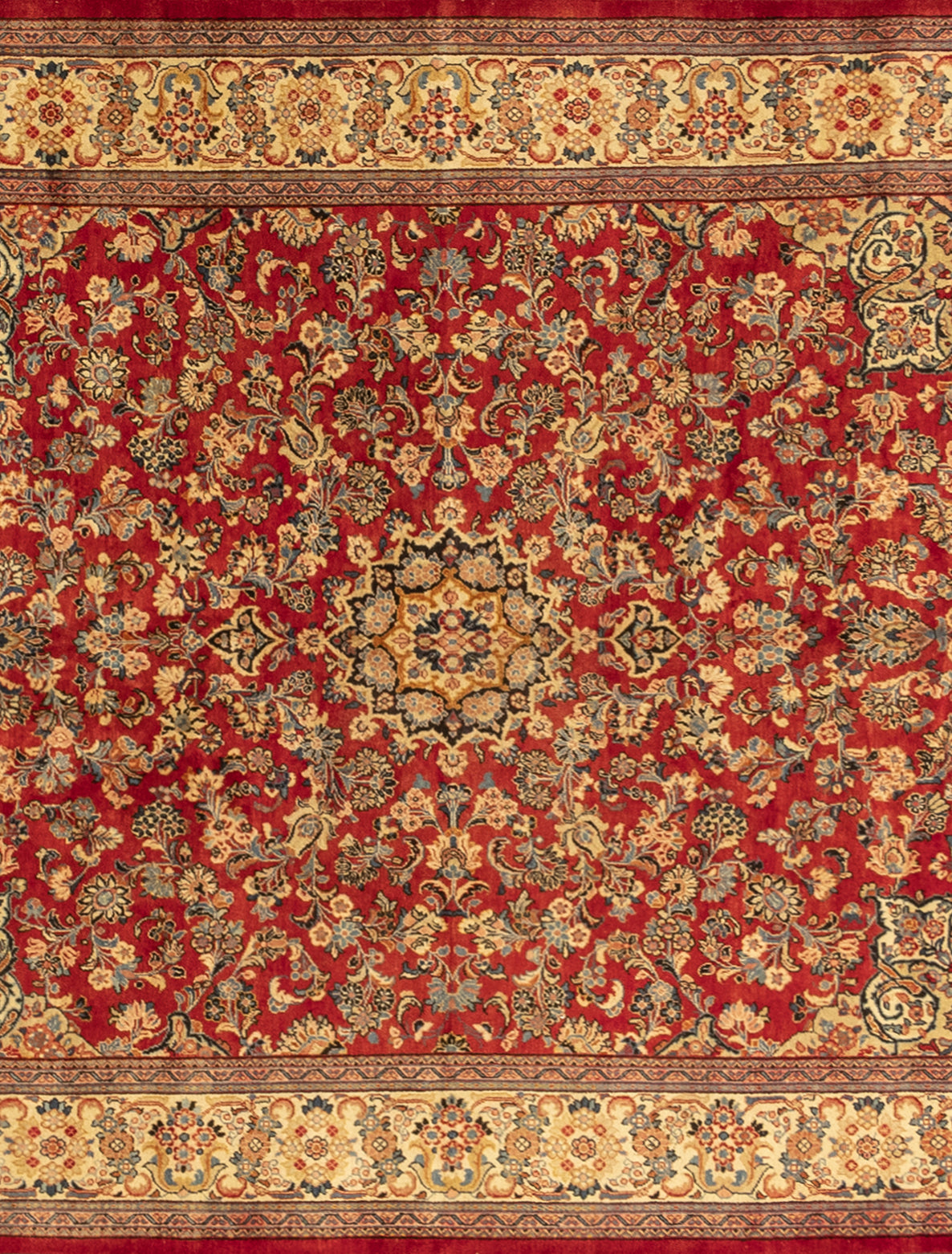 Iranian Sarouk Mahal Rug