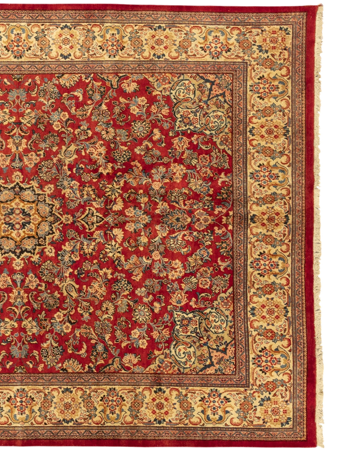 Iranian Sarouk Mahal Rug