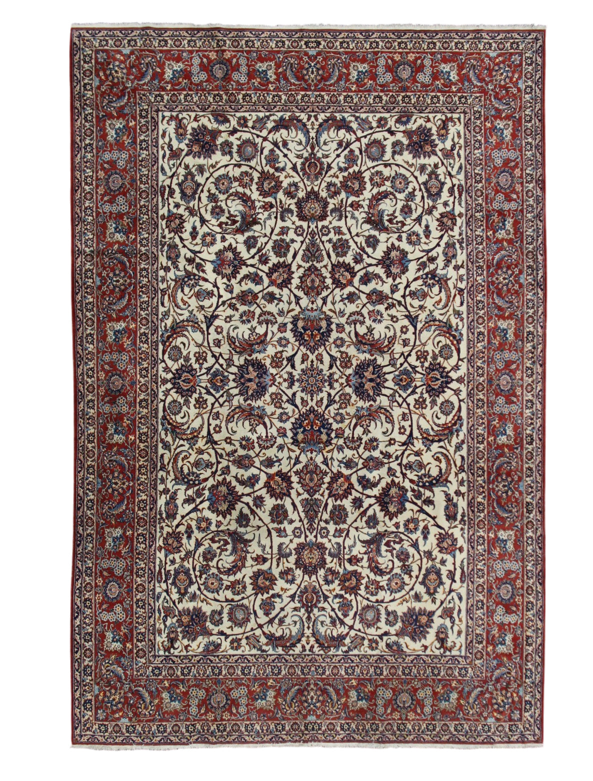 Iranian Isfahan Rug