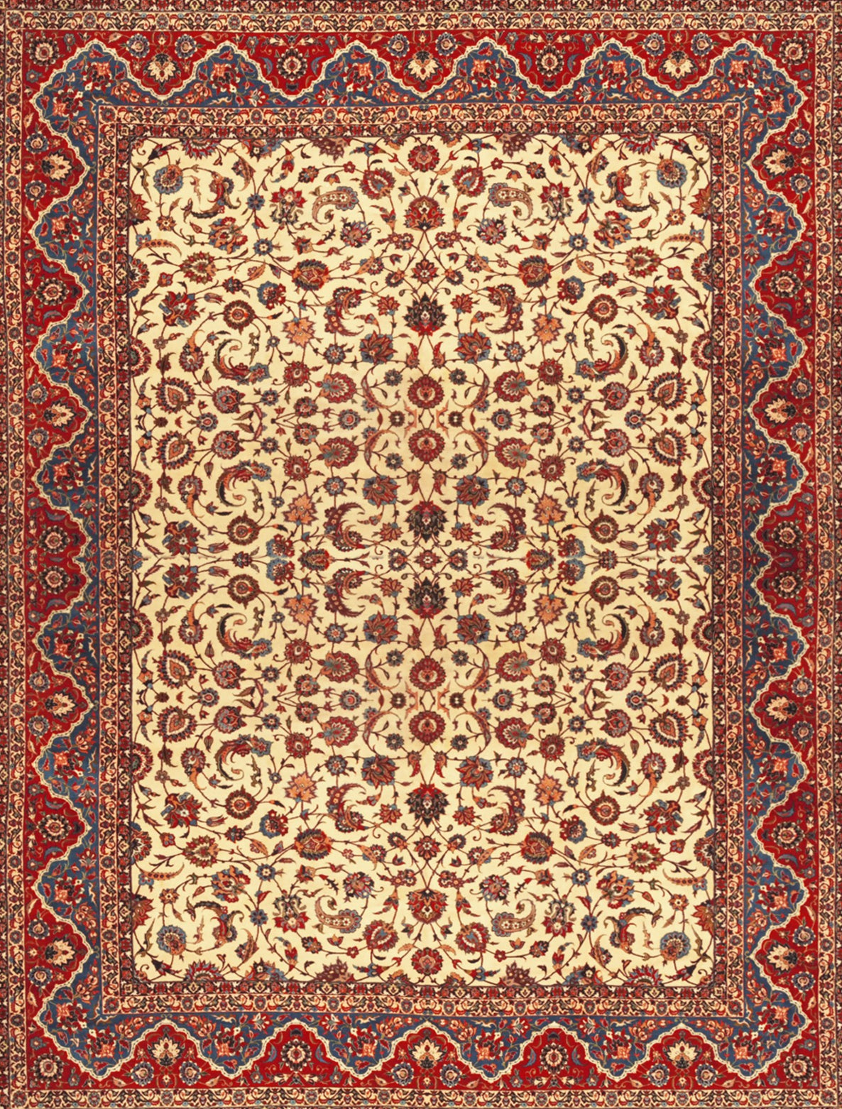 Iranian Isfahan Rug