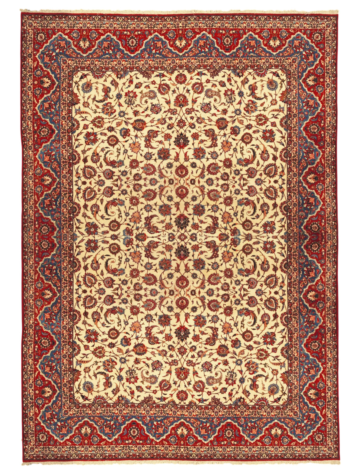 Iranian Isfahan Rug