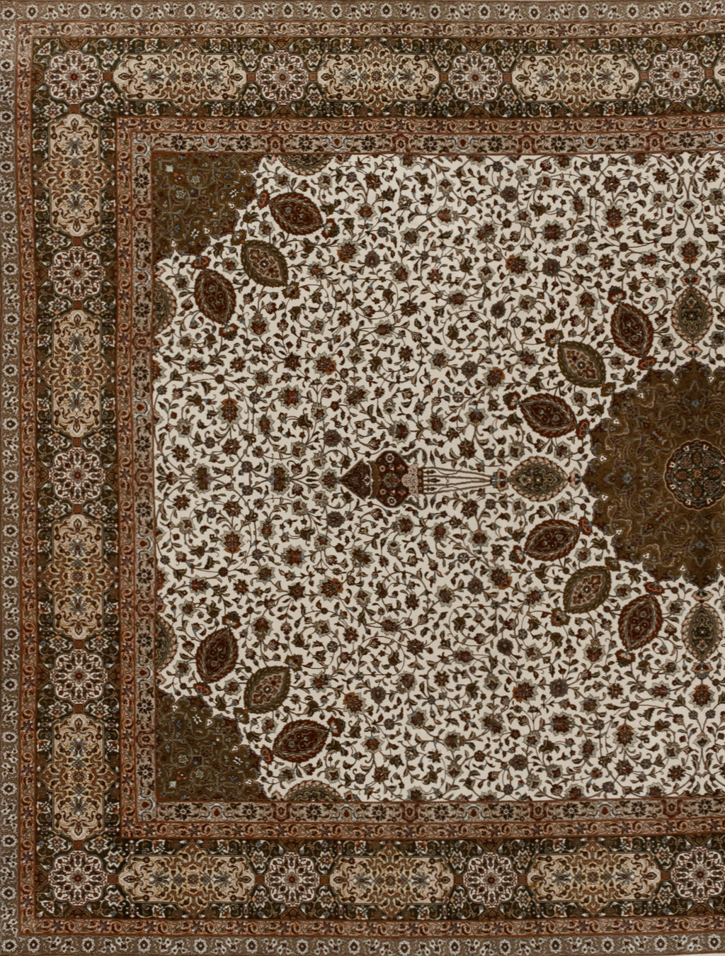 Iranian Tabriz Rug