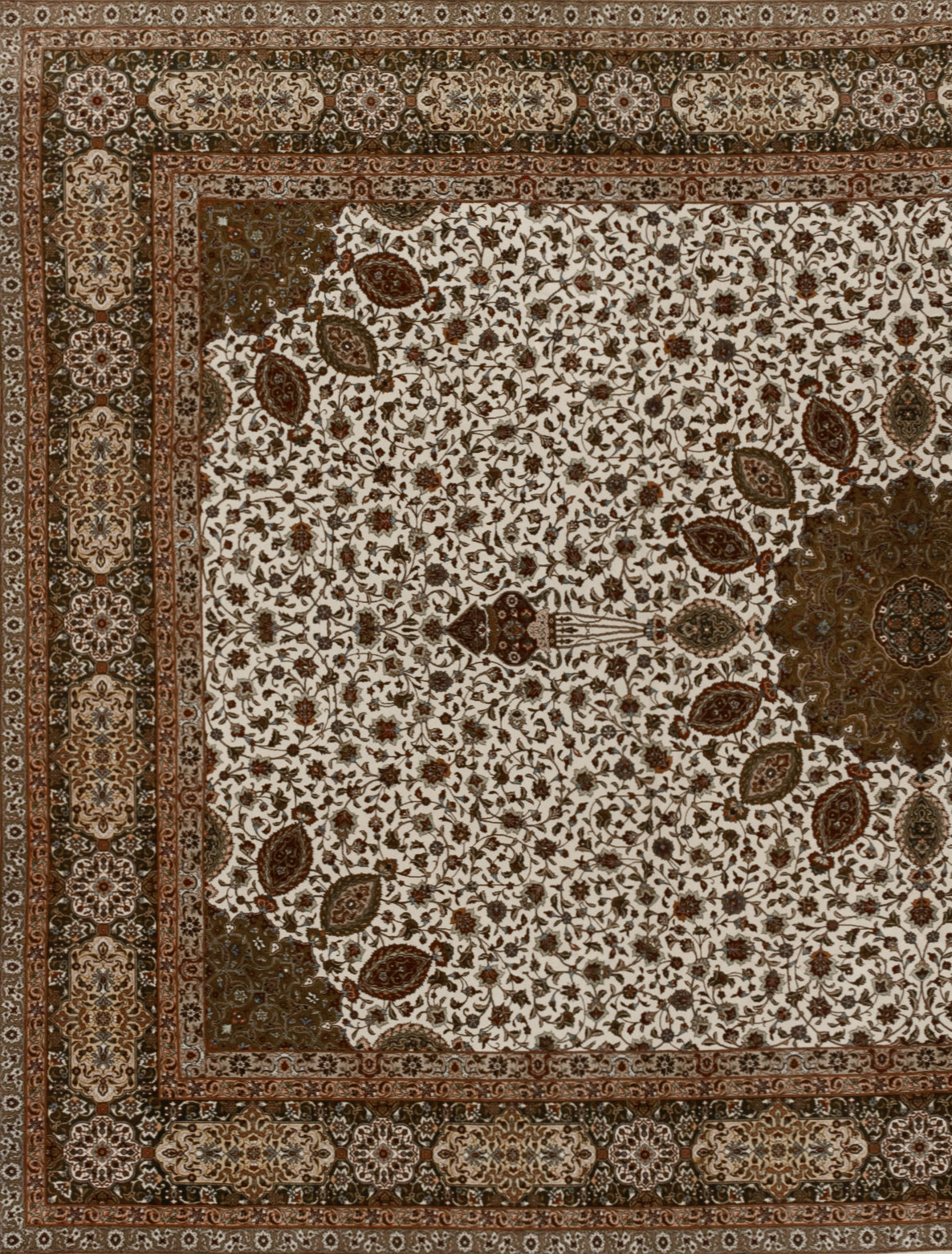 Iranian Tabriz Rug