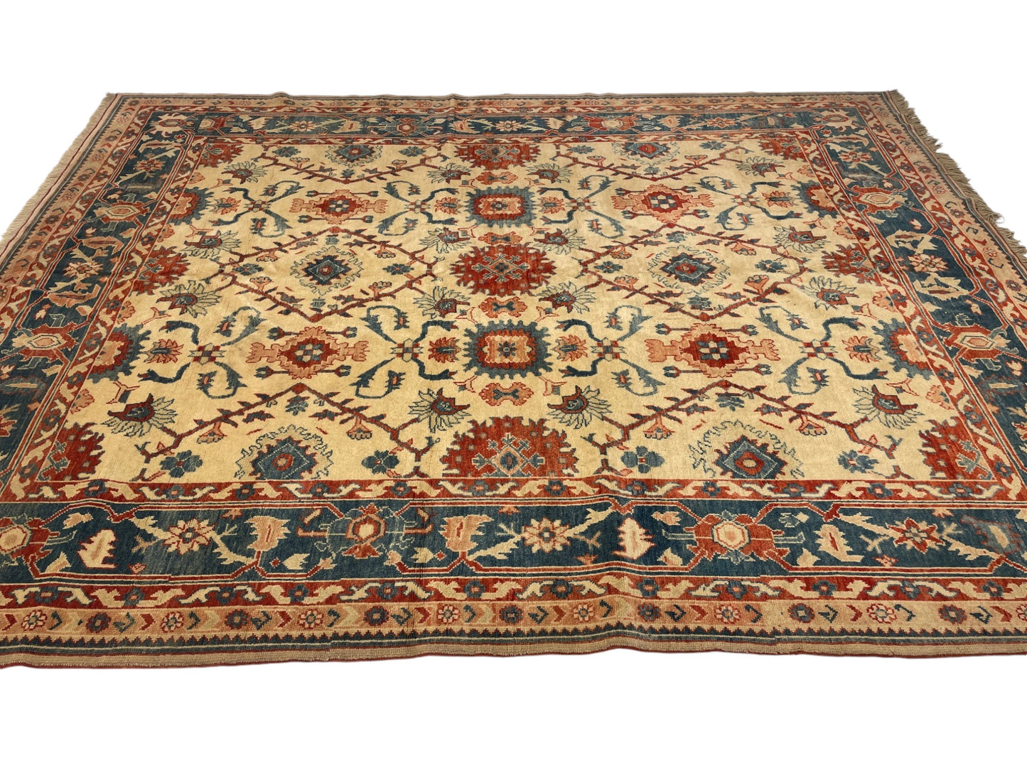 Turkish Modern Ushak Rug