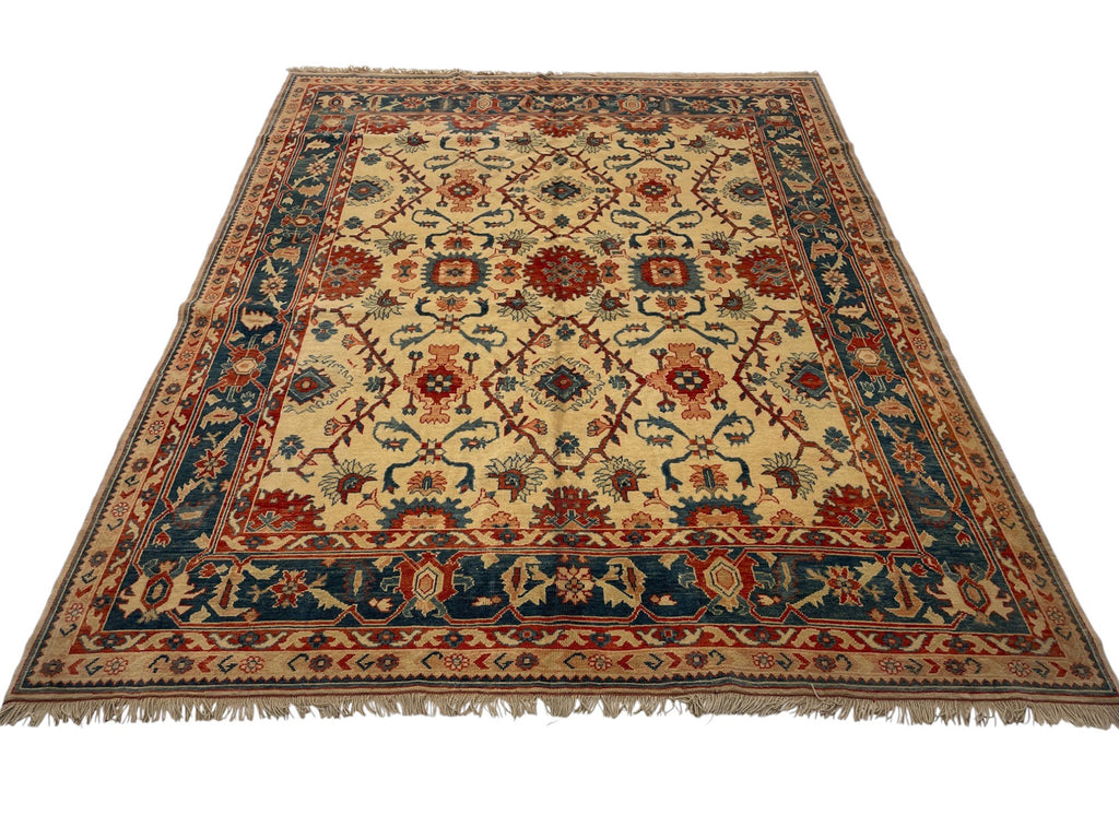 Turkish Modern Ushak Rug