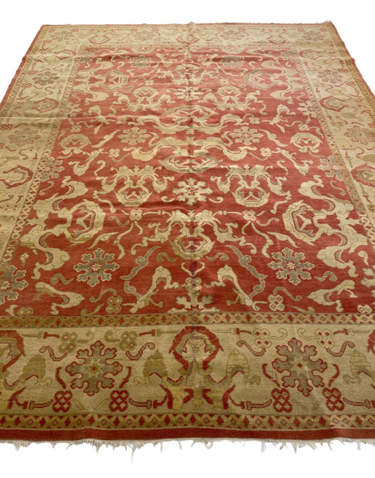 Turkish Modern Ushak Rug