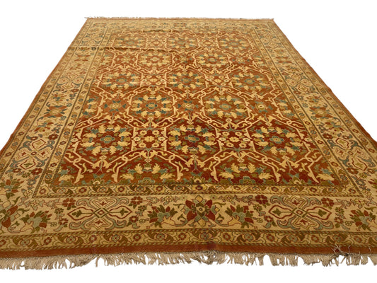 Turkish Modern Ushak Rug