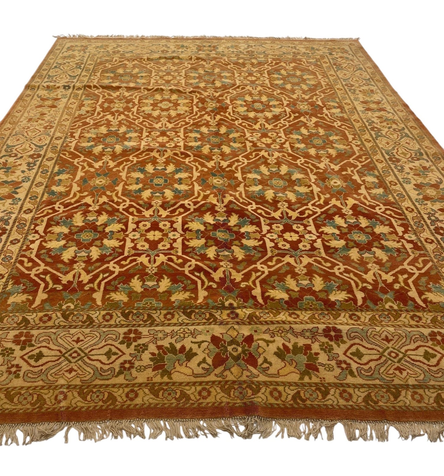 Turkish Modern Ushak Rug