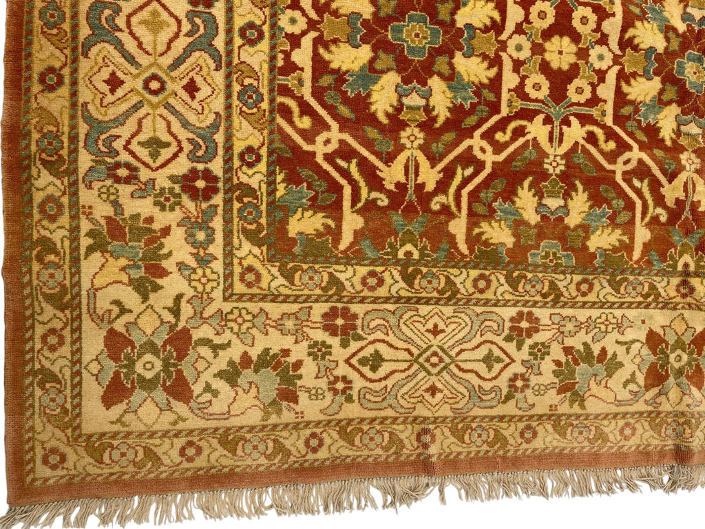 Turkish Modern Ushak Rug
