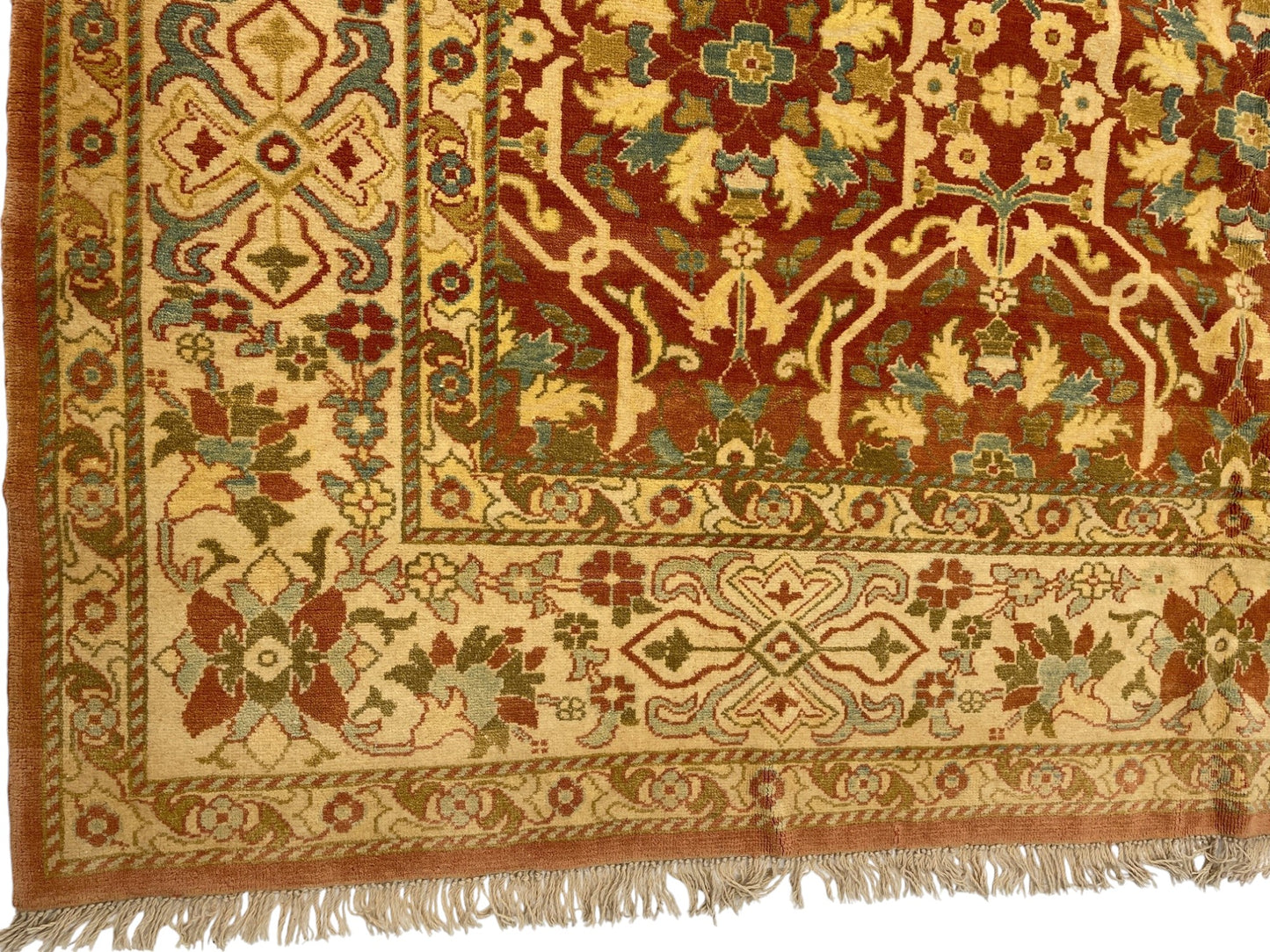 Turkish Modern Ushak Rug