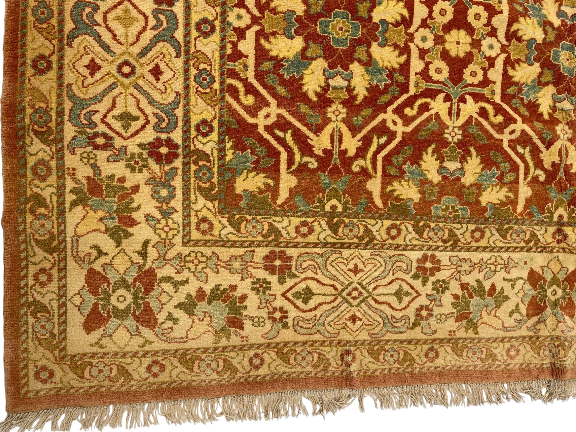 Turkish Modern Ushak Rug
