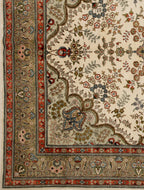 Chinese Silk Hereke 300 Lines Rug