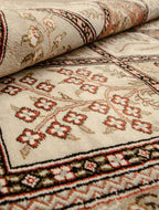Chinese Silk Hereke 300 Lines Rug