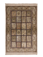 Chinese Silk Hereke 300 Lines Rug
