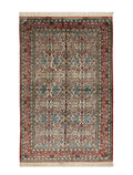 Chinese Silk Hereke 300 Lines Rug
