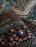 Chinese Silk Hereke 300 Lines Rug