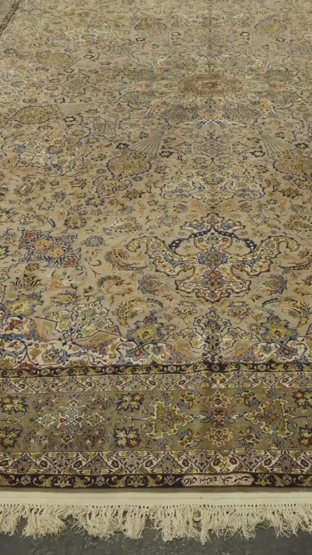 Iranian Isfahan Rug